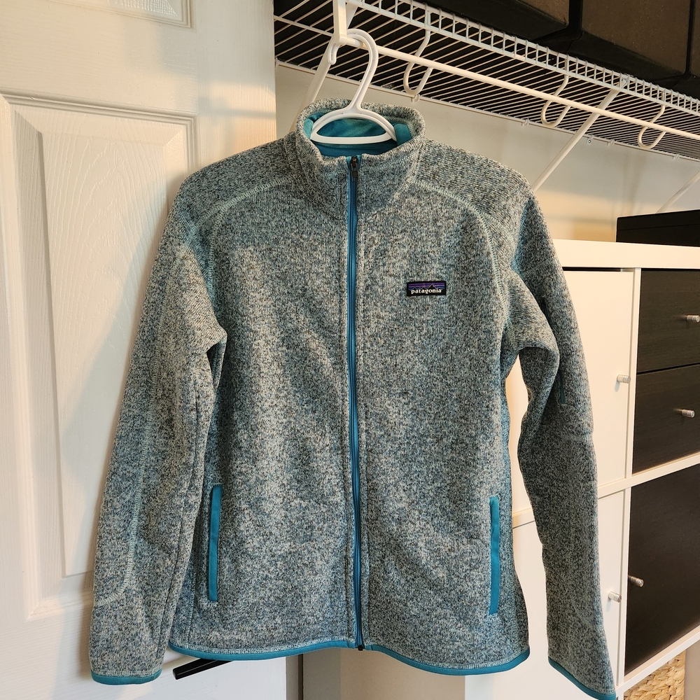 Patagonia Better Sweater Full Zip Womens Blue